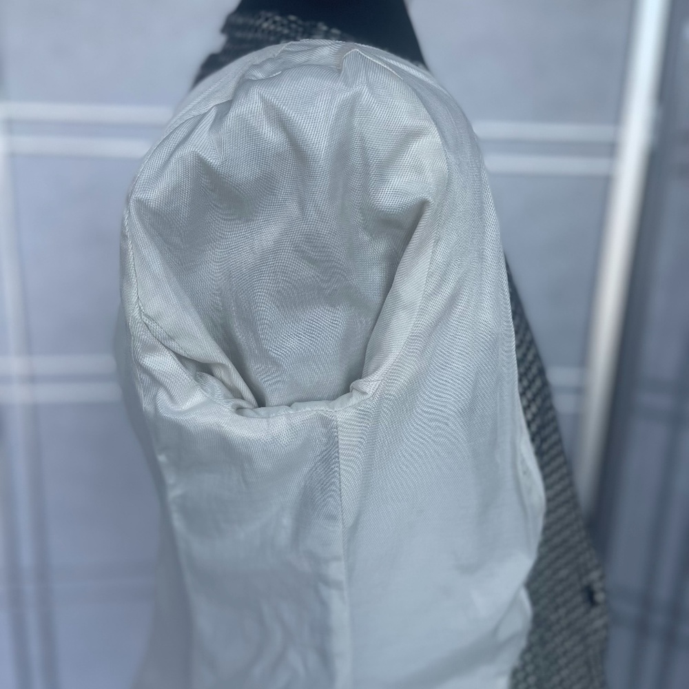 Veronica Beard Black/White Houndstooth Khan Dickey Ja… Gem